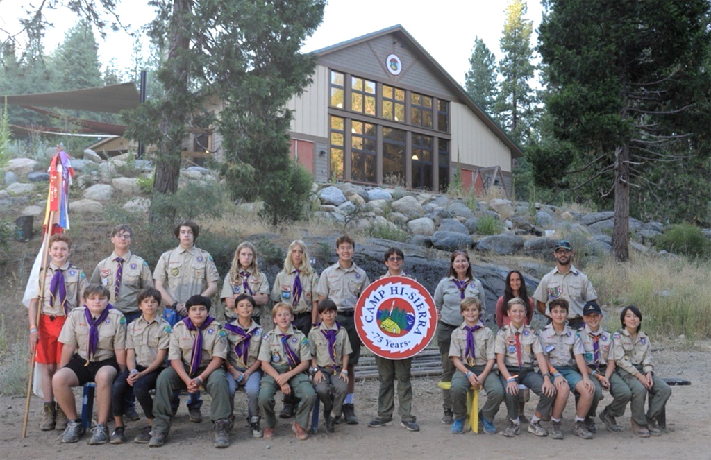 Troop 674 Loma Prieta group photo