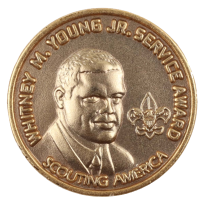 Whitney M. Young Jr. Service Award medal