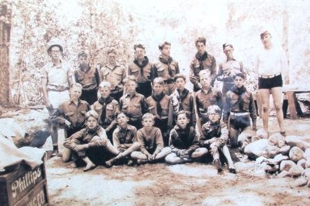 Historic Troop 599 Loma Prieta group photo