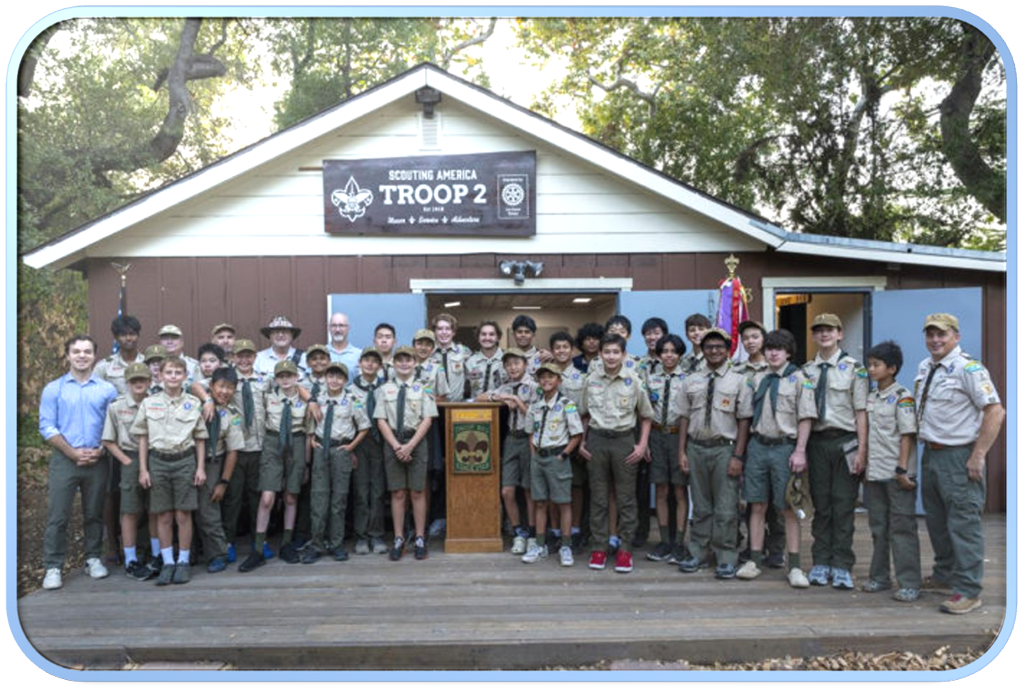 Troop 2 Pioneer group photo